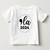 Wahl 2024 Kamala Harris Funny Anti trump Baby T-shirt (Rückseite)