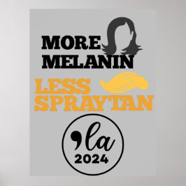 Wahl 2024 Kamala Harris Funny Anti trump Poster