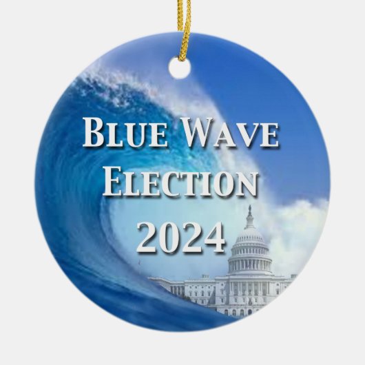 Wahl 2024 keramik ornament (Vorne)