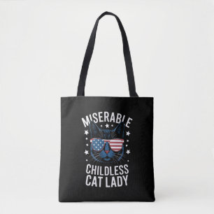 Wahl 2024 Kinderlose Katzenlady Feministische Abst Tasche