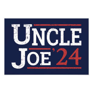 Wahl 2024 - Onkel Joe I Fotodruck