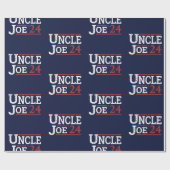 Wahl 2024 - Onkel Joe I Geschenkpapier (Flach)
