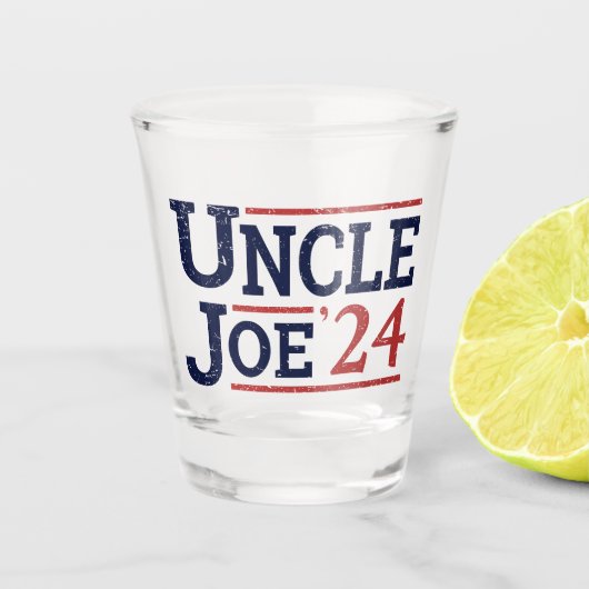 Wahl 2024 - Onkel Joe I Schnapsglas (Vorderseite)
