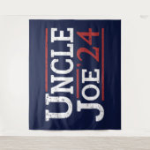 Wahl 2024 - Onkel Joe I Wandteppich (Vorderseite)