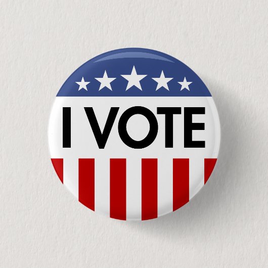 Wahl 2024 US-Präsident Button (Vorderseite)