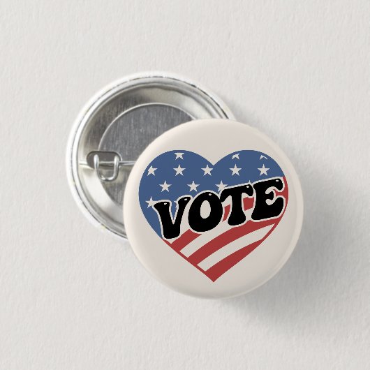 Wahl 2024 US-Präsident Button (Vorne & Hinten)