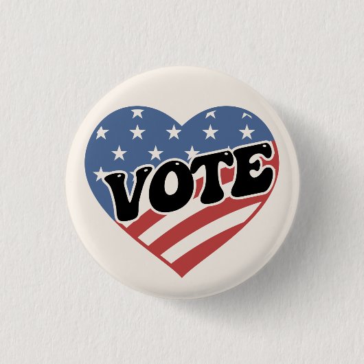 Wahl 2024 US-Präsident Button (Vorderseite)