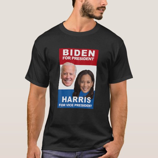 Wahl Biden Harris 2020 T-Shirt (Vorderseite)