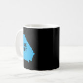 Wahl Biden Harris - Blue Shift Georgia Kaffeetasse (Vorderseite Links)