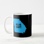 Wahl Biden Harris - Blue Shift Georgia Kaffeetasse (Links)