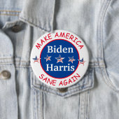 Wahl Biden und Harris American Flag 2020 Button (Beispiel)