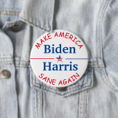 Wahl Biden und Harris American Flag 2020 Button (Beispiel)