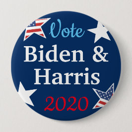 Wahl Biden und Harris American Flag 2020 Button