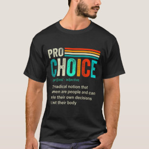 Wahl Definition Frauenrechte Retro Vi T-Shirt