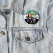 Wahl der Aqua & Black School Schülergremium Button (Beispiel)