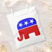 Wahl der republikanischen Elefantenwahl Geschenktütchen (Ausgeschnitten)
