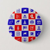 Wahl der USA Button (Vorderseite)