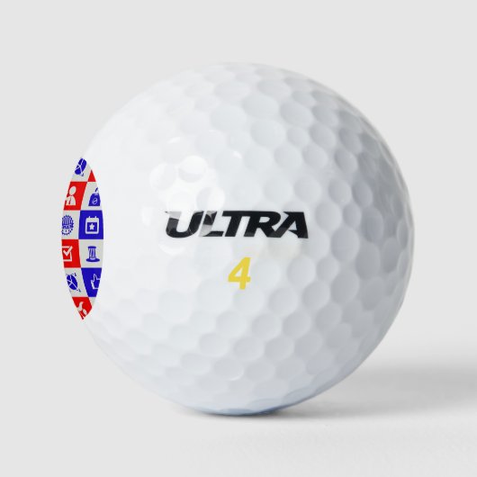 Wahl der USA Golfball (Logo)