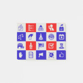 Wahl der USA Post-it Klebezettel (Vorderseite)