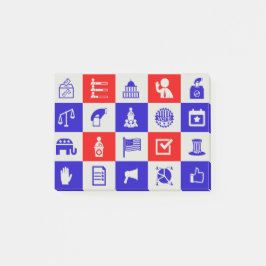 Wahl der USA Post-it Klebezettel