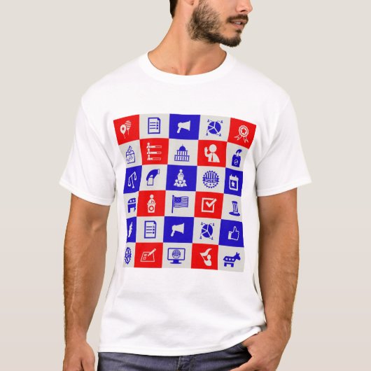 Wahl der USA T-Shirt (Vorderseite)