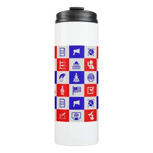 Wahl der USA Thermosbecher (Vorderseite)