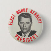 Wahl des Bobby Kennedy-Präsidenten Button (Vorderseite)