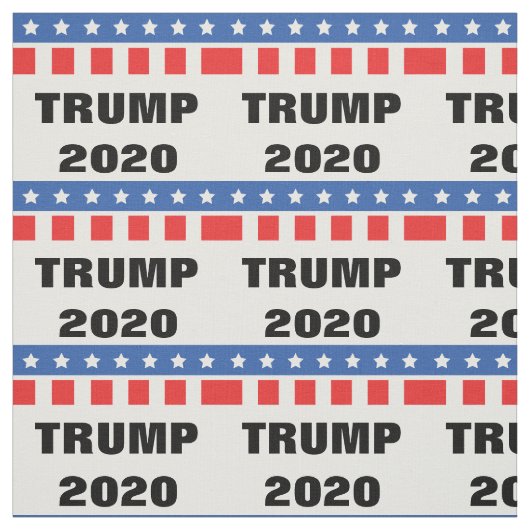 Wahl des Trump-Präsidenten 2020 Stoff (Muster)
