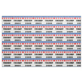 Wahl des Trump-Präsidenten 2020 Stoff (Fat Quarter (45,7 x 55,9 cm))