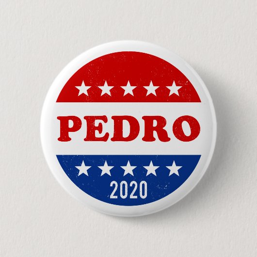 Wahl für Pedro 2020 Button (Vorderseite)