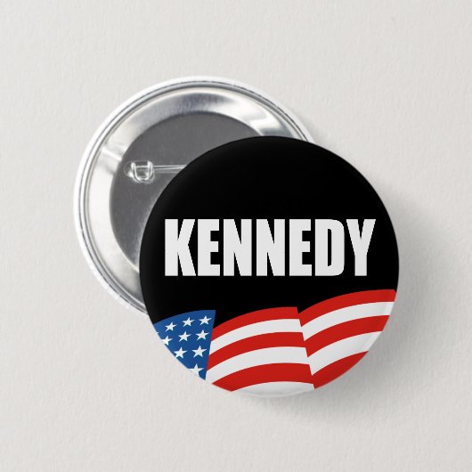 Wahl-Gang CAROLINE KENNEDY Button (Vorne & Hinten)