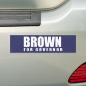 Wahl-Gang JERRY BROWN Autoaufkleber (Auf Auto)