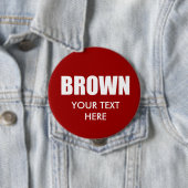 Wahl-Gang JERRY BROWN Button (Beispiel)