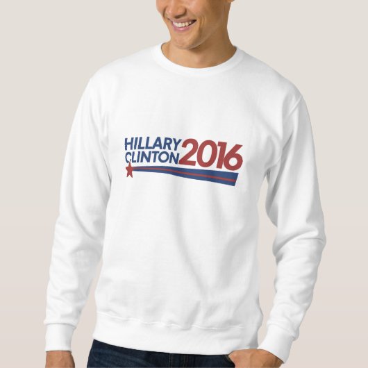 Wahl Hillary Clinton 2016 Sweatshirt (Vorderseite)