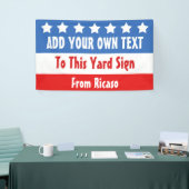 Wahl in den USA individuell anpassbar Banner (Messeveranstaltung)