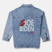 Wahl Joe Biden Präsident 2024 Jeansjacke (Rückseite)