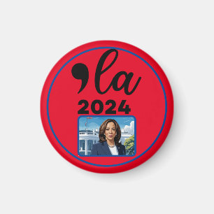 Wahl Kamala Harris 2024 Funny Anti Trump Magnet