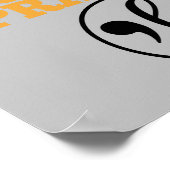 Wahl Kamala Harris 2024 Funny Anti Trump Poster (Ecke)