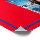 Wahl Kamala Harris 2024 Funny Anti Trump Poster (Ecke)