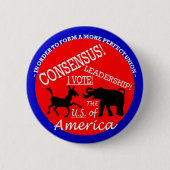 Wahl-Knopf 1 Button (Vorderseite)