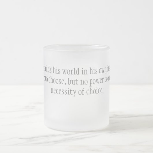 Wahl Mattglastasse (Mittel)