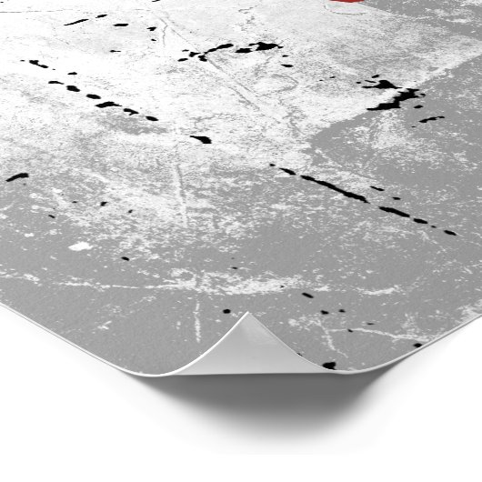 Wahl O'Malley 2016 Neon Design Poster (Ecke)