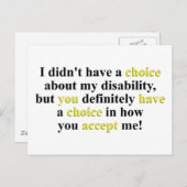 Wahl Postkarte (Vorne/Hinten)