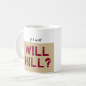 Wahl-Präsident 2016 wird Hügelpflaumendruck Kaffeetasse (Vorderseite Links)