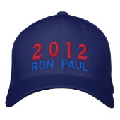 Wahl Ron Paul zum Präsidenten 2012 Bestickte Kappe (Vorderseite)