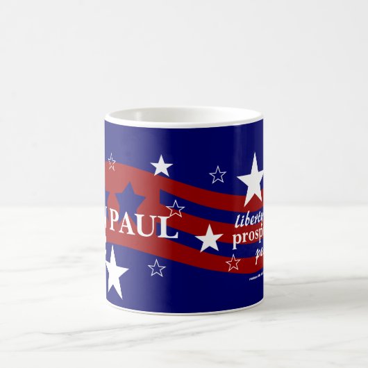 Wahl Ron Paul zum Präsidenten 2012 Kaffeetasse (Mittel)