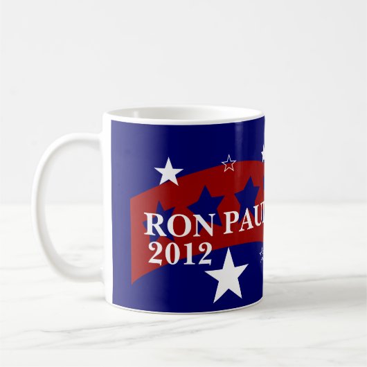 Wahl Ron Paul zum Präsidenten 2012 Kaffeetasse (Links)
