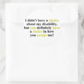 Wahl Runder Aufkleber (Tasche)