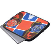 Wahl-Schachbrett Laptopschutzhülle (Vorne Knopf)