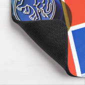 Wahl-Schachbrett Mousepad (Ecke)